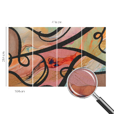 Detská fototapeta Farebný pohyb