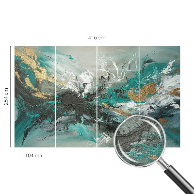 Tapeta do detskej izby Umelecký vír