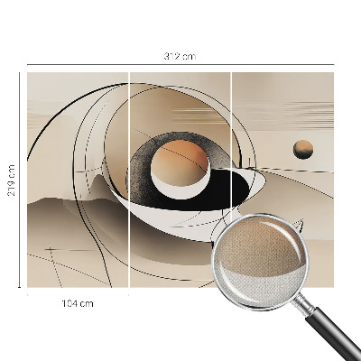 Detská tapeta Harmonická abstrakcia