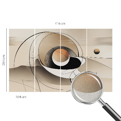 Detská tapeta Harmonická abstrakcia