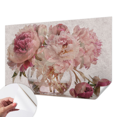 Tapeta do obývačky Pivoňkový kúzlo