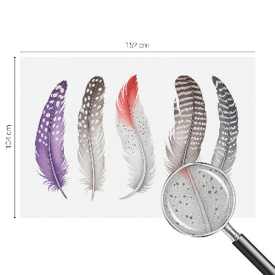 Moderná tapeta na stenu Vzorované perie