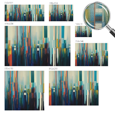 Samolepiaca fototapeta Abstraktné pruhy