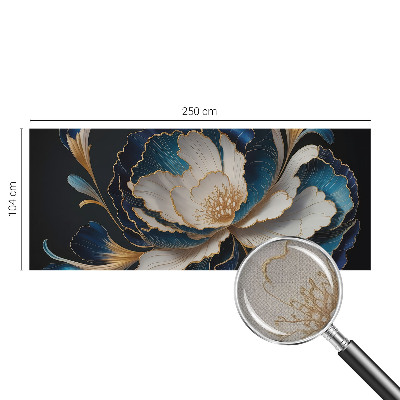 Samolepiaca fototapeta do obývačky Kvetinový vzor