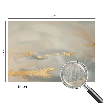 Samolepiaca fototapeta do spálne Jemné pruhy