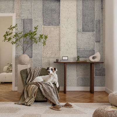 Samolepiaca fototapeta do detskej izby Geometrická mozaika