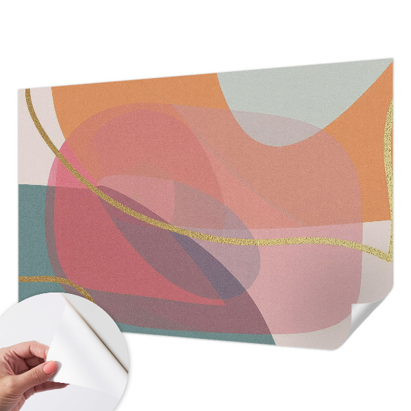 3D fototapeta Farebné tvary