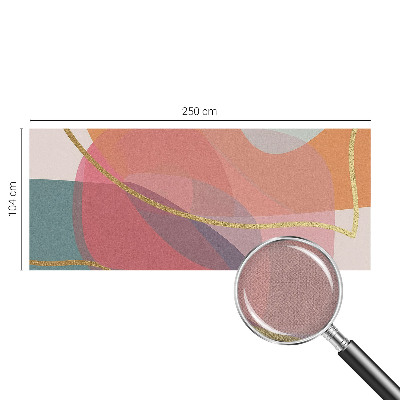 3D fototapeta Farebné tvary