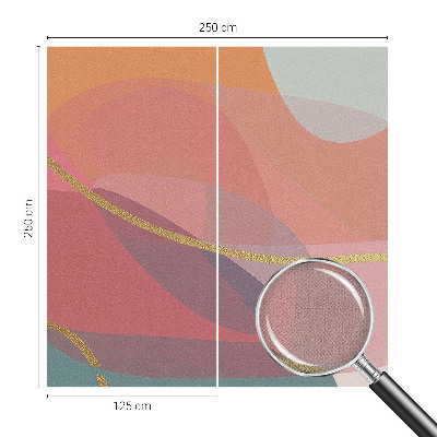 3D fototapeta Farebné tvary