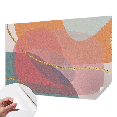 3D fototapeta Farebné tvary