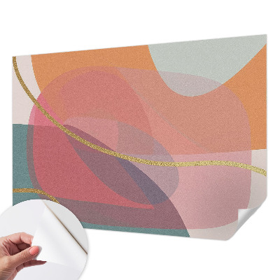 3D fototapeta Farebné tvary