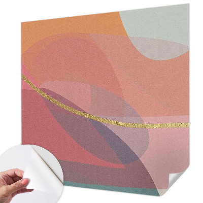 3D fototapeta Farebné tvary