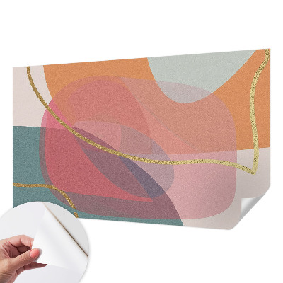 3D fototapeta Farebné tvary