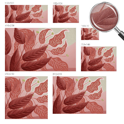 Detská fototapeta Organické listy