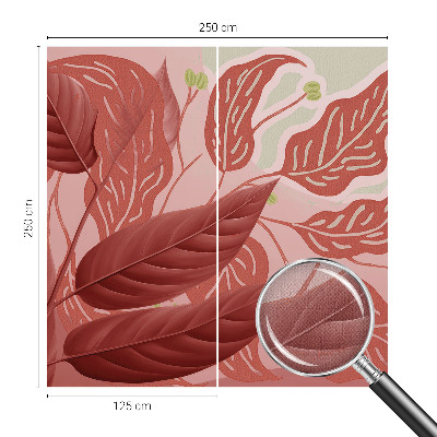 Detská fototapeta Organické listy