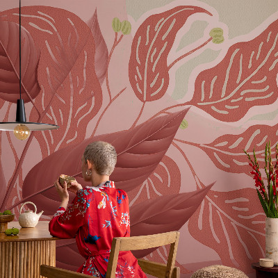 Detská fototapeta Organické listy