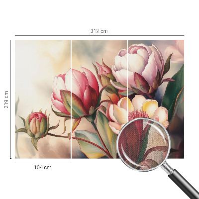 Fototapeta do detskej izby Kytica kvetov