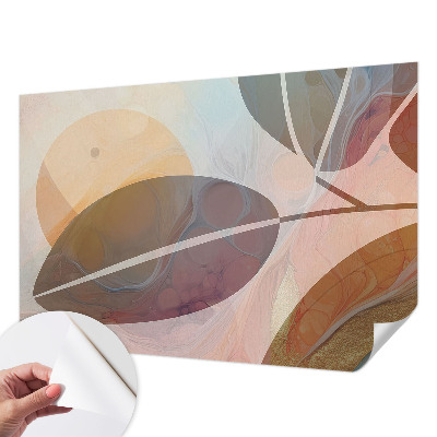 Fotografická tapeta do detskej izby Harmonické listy