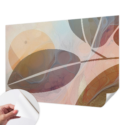 Fotografická tapeta do detskej izby Harmonické listy