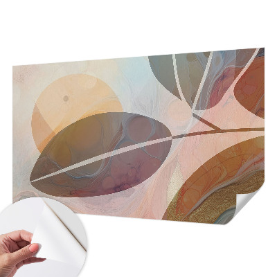 Fotografická tapeta do detskej izby Harmonické listy