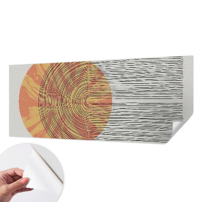 Moderná tapeta na stenu Kruh s čiarami