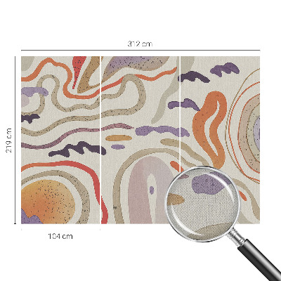 3D tapeta Abstraktné vzory