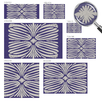 3D fototapeta Kvetinová symetria