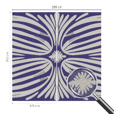 3D fototapeta Kvetinová symetria