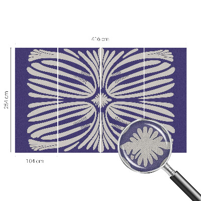 3D fototapeta Kvetinová symetria