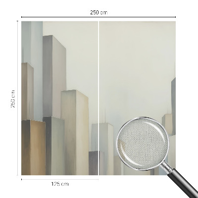 Samolepiaca fototapeta do spálne Mestské mrakodrapy