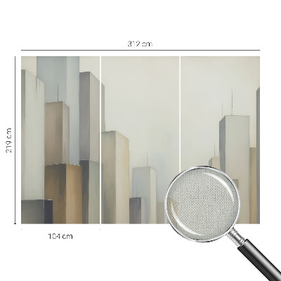 Samolepiaca fototapeta do spálne Mestské mrakodrapy