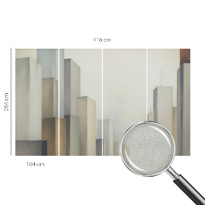 Samolepiaca fototapeta do spálne Mestské mrakodrapy