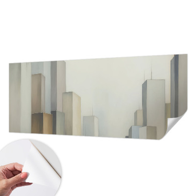 Samolepiaca fototapeta do spálne Mestské mrakodrapy