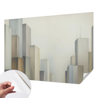 Samolepiaca fototapeta do spálne Mestské mrakodrapy