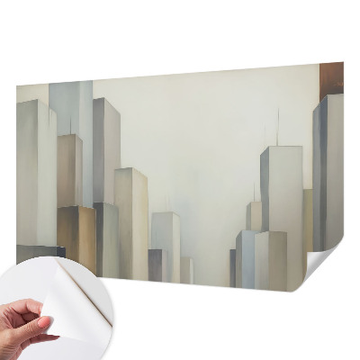 Samolepiaca fototapeta do spálne Mestské mrakodrapy
