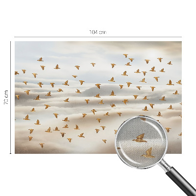 3D tapeta na stenu Vtáky za letu
