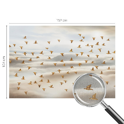 3D tapeta na stenu Vtáky za letu