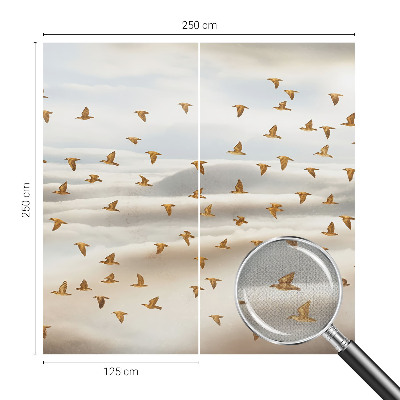 3D tapeta na stenu Vtáky za letu