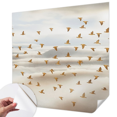 3D tapeta na stenu Vtáky za letu