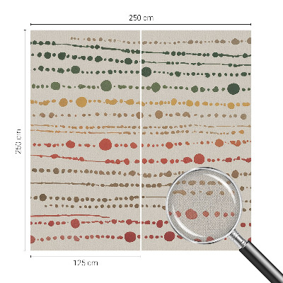 Detská fototapeta na stenu Farebné bodky