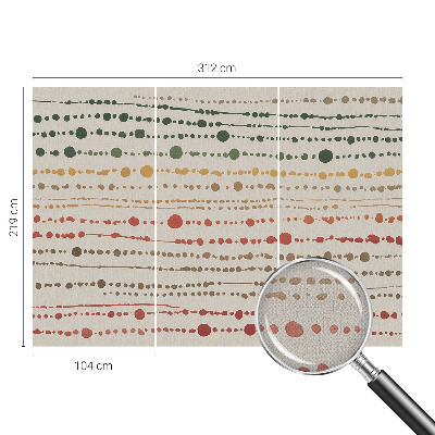 Detská fototapeta na stenu Farebné bodky