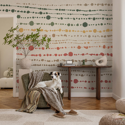Detská fototapeta na stenu Farebné bodky