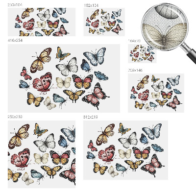 Fototapeta do detskej izby Rajské motýle