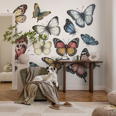 Fototapeta do detskej izby Rajské motýle