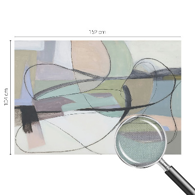 Fotografická tapeta do detskej izby Pastelové čiary