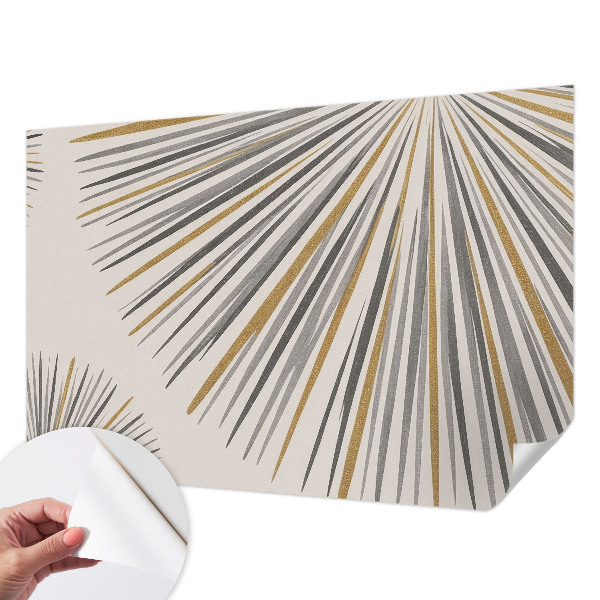 Tapeta do detskej izby Geometrické vejáre