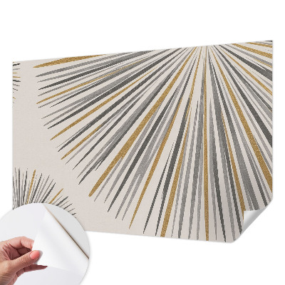 Tapeta do detskej izby Geometrické vejáre