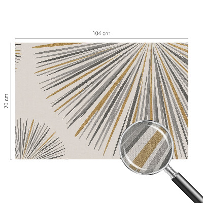 Tapeta do detskej izby Geometrické vejáre