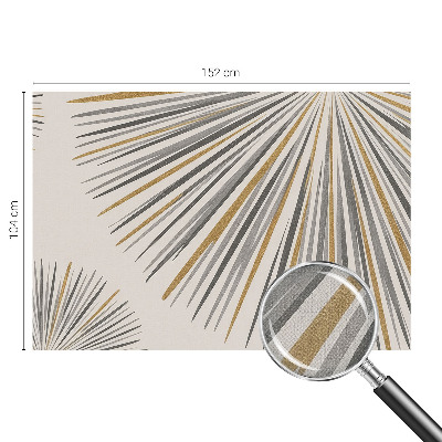 Tapeta do detskej izby Geometrické vejáre