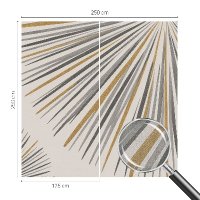 Tapeta do detskej izby Geometrické vejáre